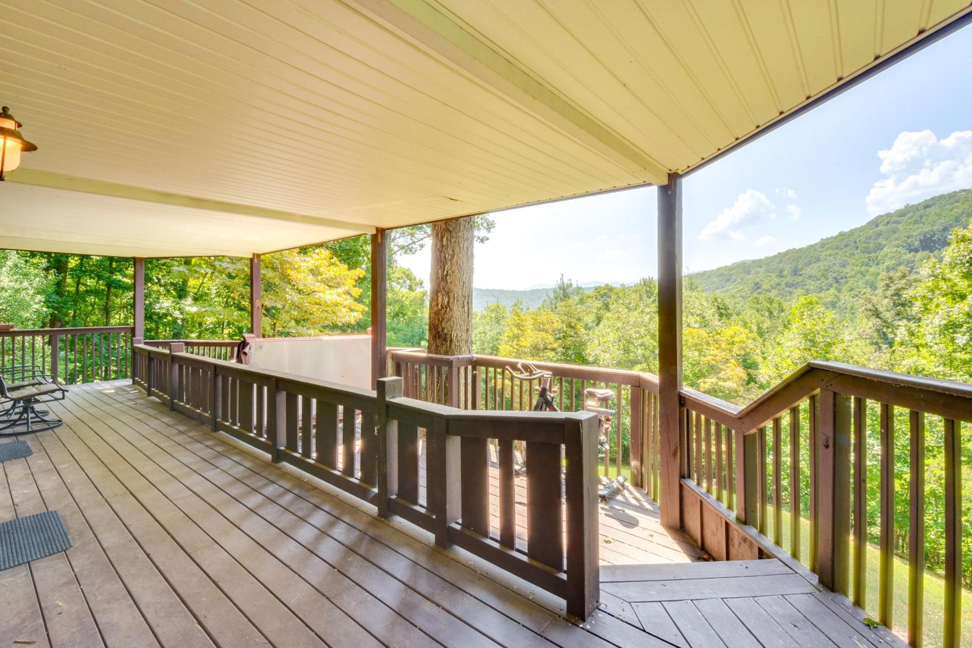 Mountain Cabin With Hot Tub And Fire Pit! 布莱尔斯维尔 外观 照片